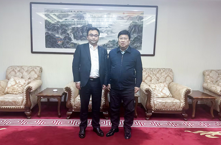 迅鐳激光董事長拜訪中國貿(mào)促會國際部部長吳蒙！