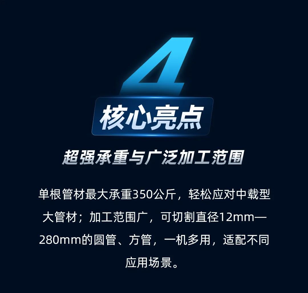 行業(yè)爆款丨迅鐳激光全新一代K2plus中載型激光切管機(jī)！(圖8)