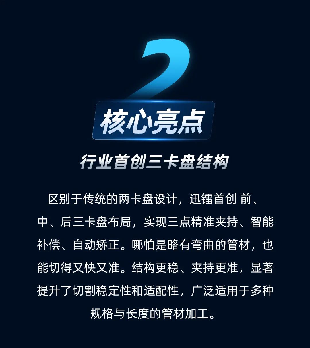 行業(yè)爆款丨迅鐳激光全新一代K2plus中載型激光切管機(jī)！(圖4)